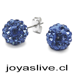 Aro Shamballa Azul oscuro