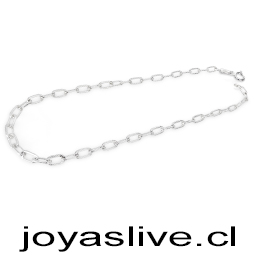  Pulsera de plata chilena 950 grumete 19 cm.