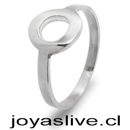 Anillo de plata Chilena 950 Ovalado (medida 20)