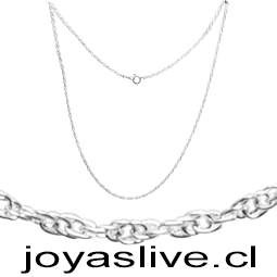  Cadena plata italiana 60cm 