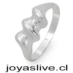 Anillo plata chilena 950, Espiral ( medida 22)