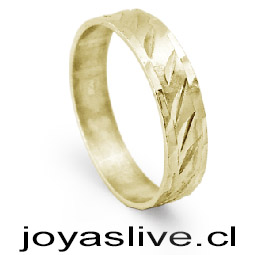 Anillo de Oro 18kl. Hexagonal Diseño (medida 18) (Peso aproximando, 2.3 gramos)