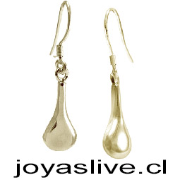   Aro de Oro 18kl. Gotas ( peso aproximando 3 gramos )