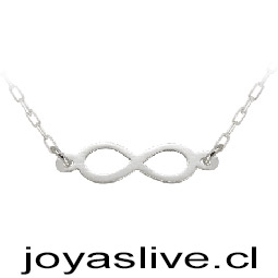 Collar de Plata chilena 950 Infinito