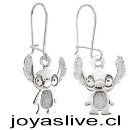 Aros de Plata chilena 950 Stitch
