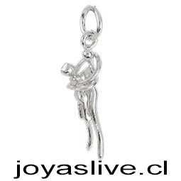 Dije Plata chilena 950 Mi Hijo y Yo