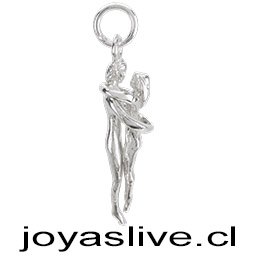 Dije Plata chilena 950 Tú y Yo