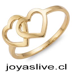 Anillo de Oro 18 kl. Tú y Yo